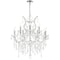 Cwi Lighting Maria Theresa 13 Light Up Chandelier With Chrome Finish 8311P30C-13 (Clear) - alternate 1